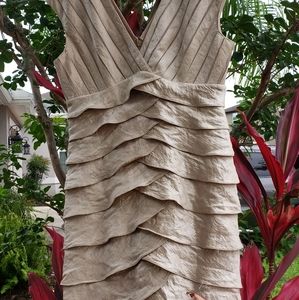 Adrianna Papell,  Size 10 Dress, Nude